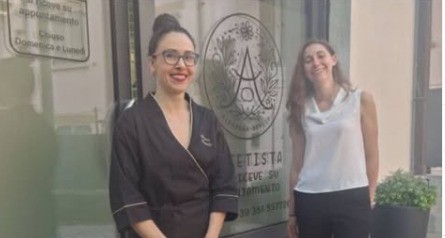 Ritaglio dell’articolo di VareseNews dedicato ad Albarosa Beauty